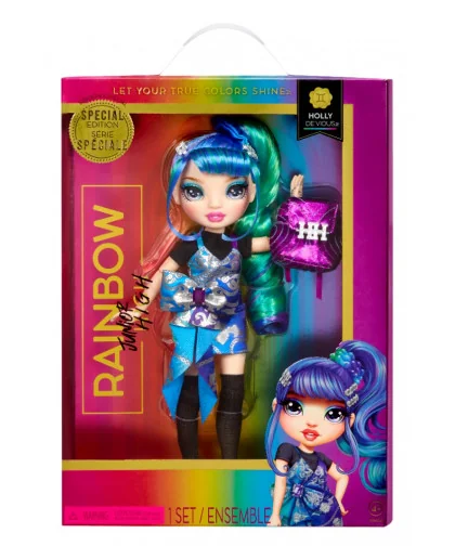 MGA 590439 Rainbow High Junior Fashion bábika - Holly De'Vious