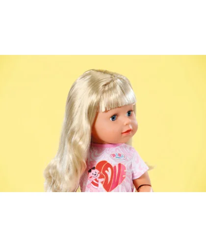 Zapf creation 835401 Bábika Staršia sestrička BABY born Blond 43 cm